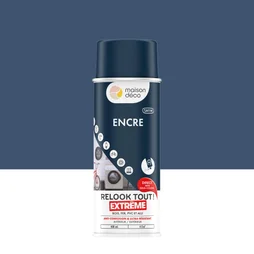Peinture aérosol relook tout extreme MAISON DECO encre satiné 0.400 L