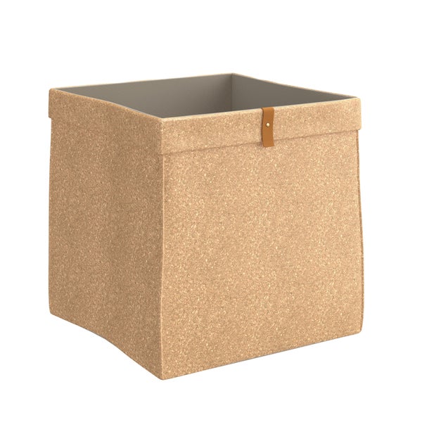 Panier L Liège Spaceo Kub Beige H.31 X L.31 X P.31 Cm