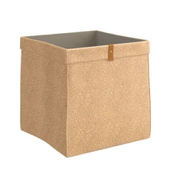 Panier L Liège Spaceo Kub Beige H.31 X L.31 X P.31 Cm