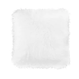 Coussin Dolma, blanc l.45 x H.45 cm