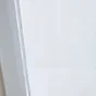 Paire de vitrages transparent, IDEALIS, L.60 X H.90 Cm blanc