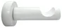 Support Tringle À Rideau, 28 Mm Blanc Satiné Inspire