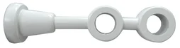 Support Extensible Tringle À Rideau, 28 Mm Blanc Satiné Inspire