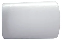 Lot De 2 Embouts Pommeau Inspire, Blanc Satiné Diam.28 Mm