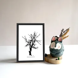 Cadre Accent, 10 X 15 Cm, Noir