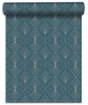 Papier Peint Expansé Diamant Bleu / Argent