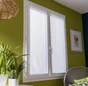 Lot De 2 Supports Autoserrant Barre De Vitrage Classique, 10 Mm Blanc Satiné Ces