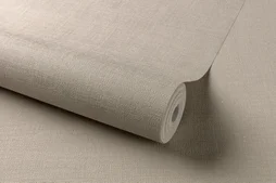 Papier Peint Vinyle Sur Intissé Textile Nacré Gris Doré