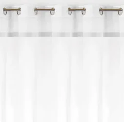 Voilage Tamisant, Plein Jour Blanc L.300 X H.250 Cm