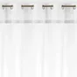 Voilage Tamisant, Plein Jour Blanc L.300 X H.250 Cm