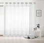 Voilage Tamisant, Plein Jour Blanc L.300 X H.250 Cm
