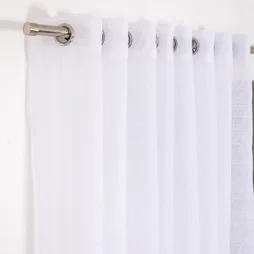 Voilage Tamisant, Lola Blanc L.300 X H.240 Cm
