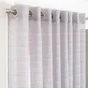 Voilage Tamisant, Lola Gris, grande largeur L.300 X H.240 Cm