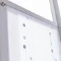 Vitrage Tamisant, Orion Gris/Argent L.90 X H.210 Cm