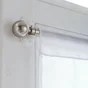 Vitrage Tamisant, Orion Gris/Argent L.90 X H.210 Cm