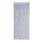 Vitrage Tamisant, Orion Gris/Argent L.90 X H.210 Cm
