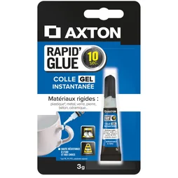 Colle glue gel Rapid' AXTON, 3 gr