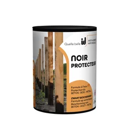 Revêtement d'étanchéité Noir Protecteur, LAKEONE, noir 1 litre