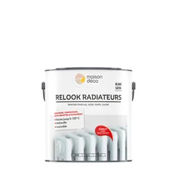 Peinture Relook Radiateurs Maison Deco Blanc Satiné 1.5 L