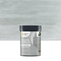 Peinture pour meuble Relook Maison Deco gel blanc cérusé 0.25L