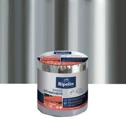 Bande D'Étanchéité Adhésive Ripolin, 3 M X 10 Cm, Aluminium