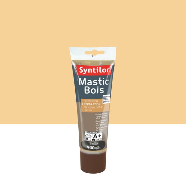 Mastic À Bois Syntilor, Bois Clair, 400 G