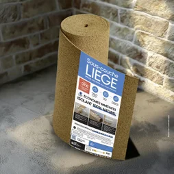 Rouleau Isolant Liège Mur / Sol Sdl L.0.5 X L.8 M X Ep.2 Mm