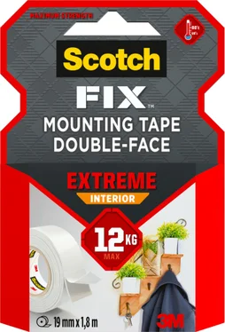 Rouleau adhésif double face intérieur Extrême, SCOTCH, L.1.5 M X l.19 mm