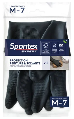 Gant Peinture Et Vernis Spontex Expert, Taille M