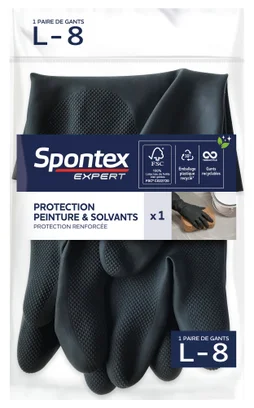 Gant Peinture Et Vernis Spontex Expert, Taille L