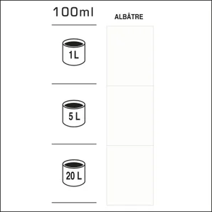 Colorant Haute Concentration Luxens 100 Ml Albatre