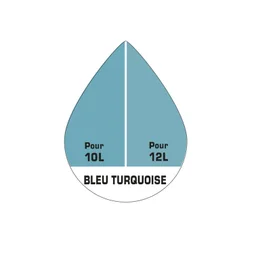 Colorant Spécial Peinture Acrylique Luxens 1000 Ml Bleu Turquoise