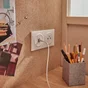 Prise Chargeur Usb A Et C Dooxie, Legrand, Blanc