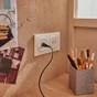 Prise Chargeur Usb A Et C Dooxie, Legrand, Blanc