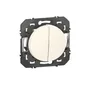 Double Poussoir, Legrand Dooxie, Blanc