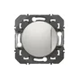Interrupteur Va-Et-Vient Lumineux, Legrand Dooxie, Aluminium