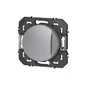 Interrupteur Va-Et-Vient Lumineux, Legrand Dooxie, Aluminium