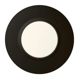 Plaque Simple Déco Dooxie, Legrand, Noir Velour
