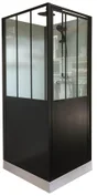 Cabine de douche carrée L.90 x l.90 cm, Artelo