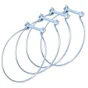 Lot de 4 colliers de fixation acier EQUATION, Diam. 80/80 mm Cf80