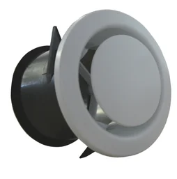Bouche d'extraction pvc S&P, Diam. 125/125 mm Ber 125 p