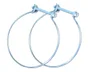 Lot de 2 colliers de fixation acier EQUATION, Diam. 150/150 mm Cf150