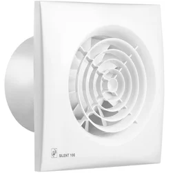 Aérateur intermittent à détection d'humidité S&P Silent 100 mm