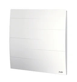 Radiateur éléctrique double système chauffant Malao, SAUTER, 1500 W horizontal blanc