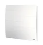 Radiateur éléctrique double système chauffant Malao, SAUTER, 1500 W horizontal blanc