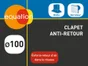 Clapet anti-retour acier EQUATION, Diam. 100 mm
