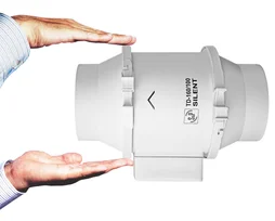 Aérateur extracteur intercalé S&P TD 100 mm