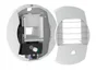 Bouche d'extraction pvc EQUATION, Diam.80/80 mm Bhyw/p