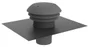 Chapeau de toiture ardoise PVC EQUATION, Diam.125 mm