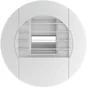 Bouche d'extraction pvc EQUATION, Diam.125/125 mm Bhyc/135p